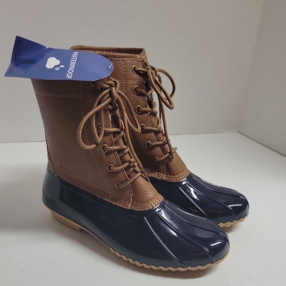 Jambu Shoes - JBU by Jambu Women's CHOCOLATE BROWN Maplewood Waterproof Rain Boot, US 8M